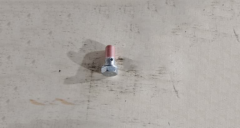 Bolt with hole?