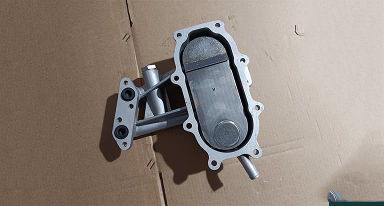 Naveco oil cooler cover yunnei 4100QBZ(HA01892)