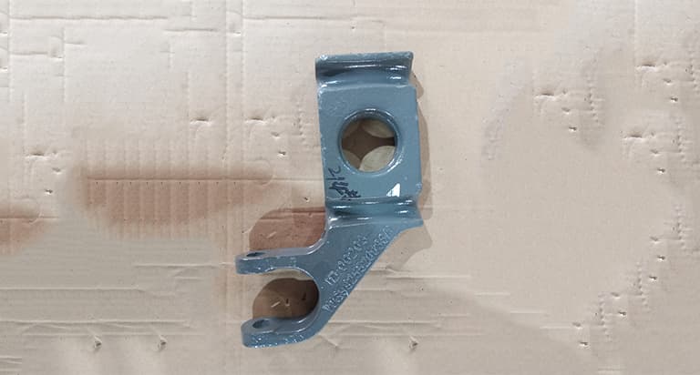 Front spring press plate right