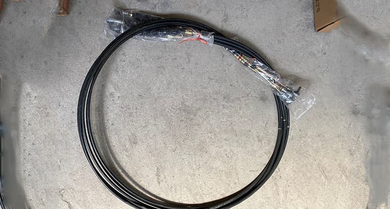 Gear shift flexible shaft