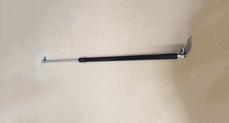 Gas spring support bolt