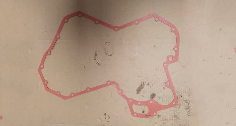 Timing plate cover gasket