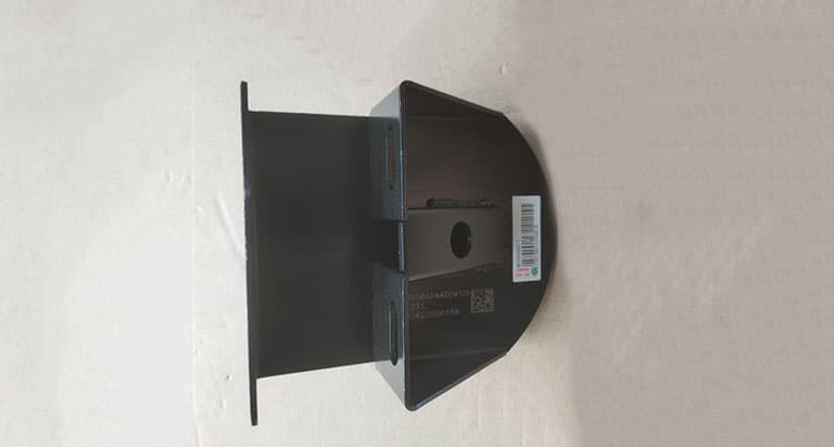 upper right bracket