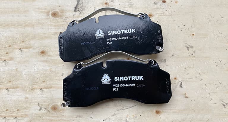 T5G rear brake shoe