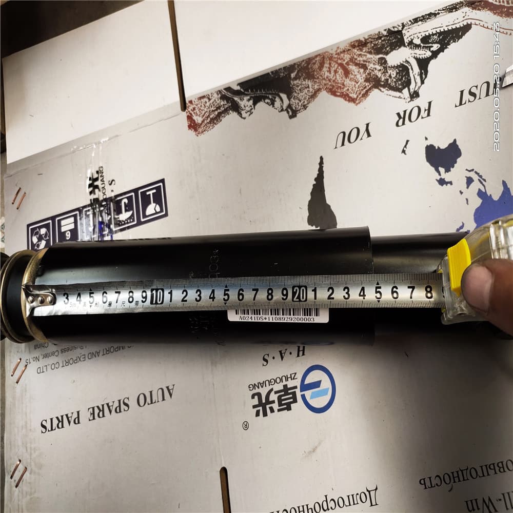 Front shock absorber assembly