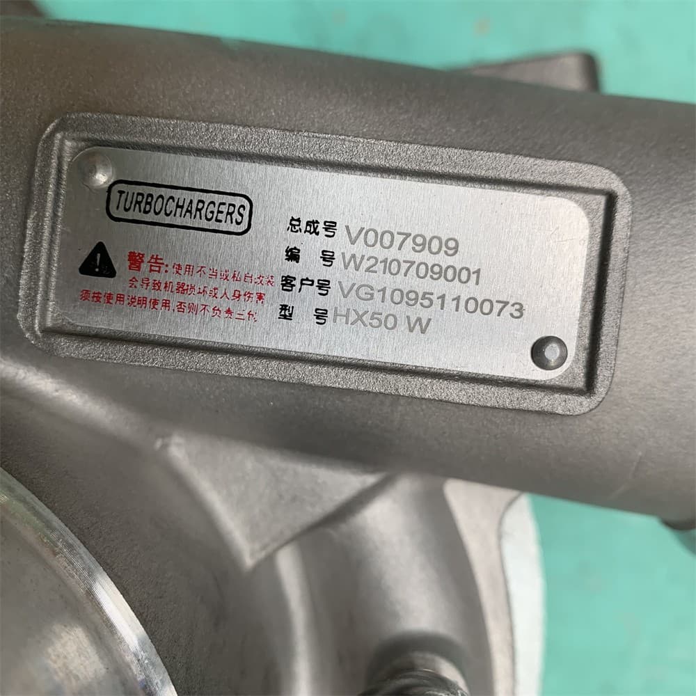 SHAANXI Turbocharger VG1095110073 /W210709001