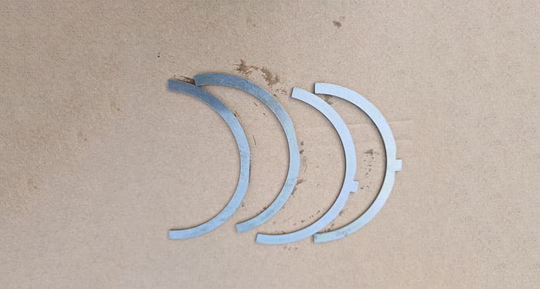crankshaft thrust shim