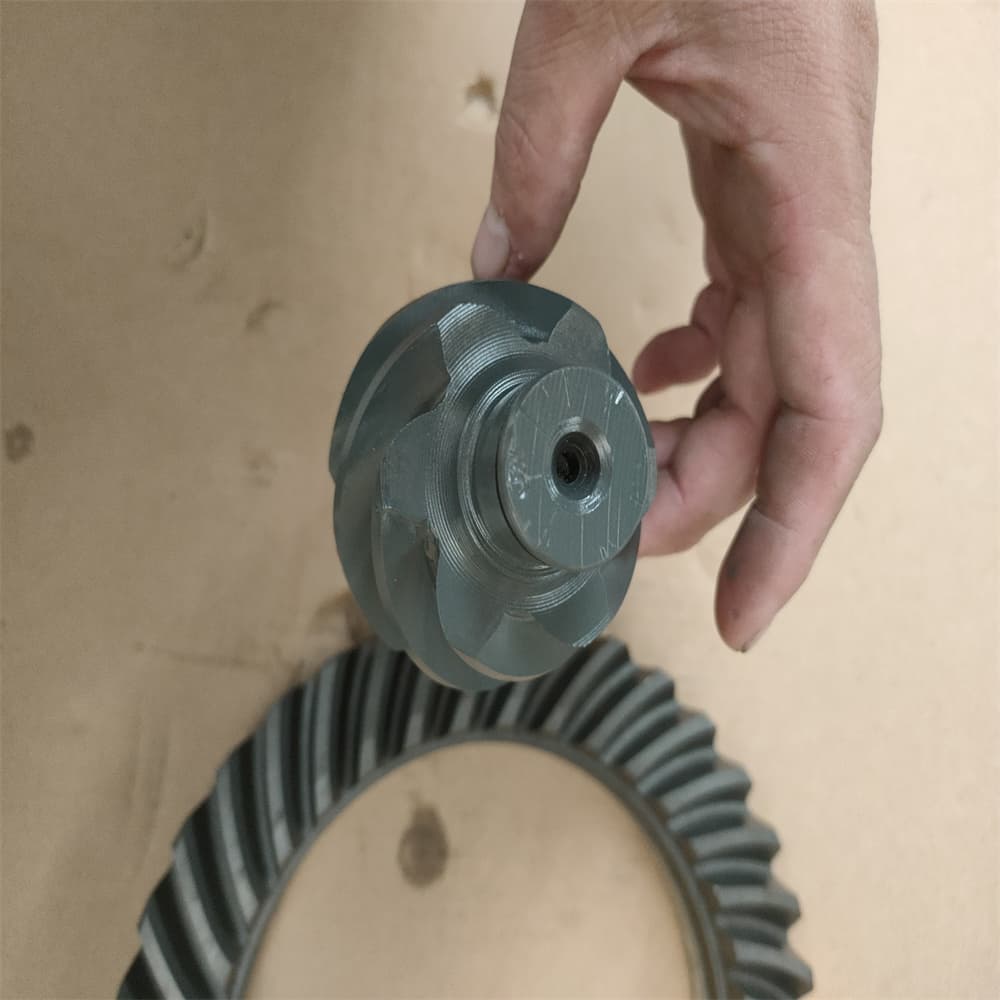 Basin angle gear