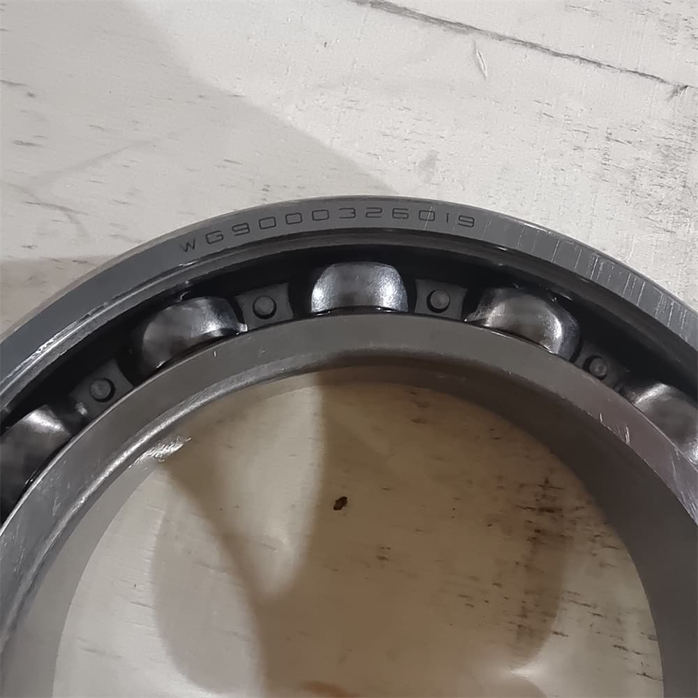 Deep groove ball bearing with dust cover
