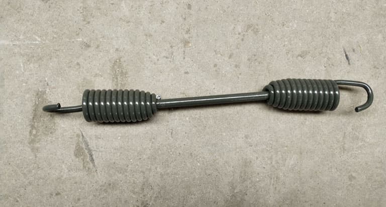 Rear brake spring