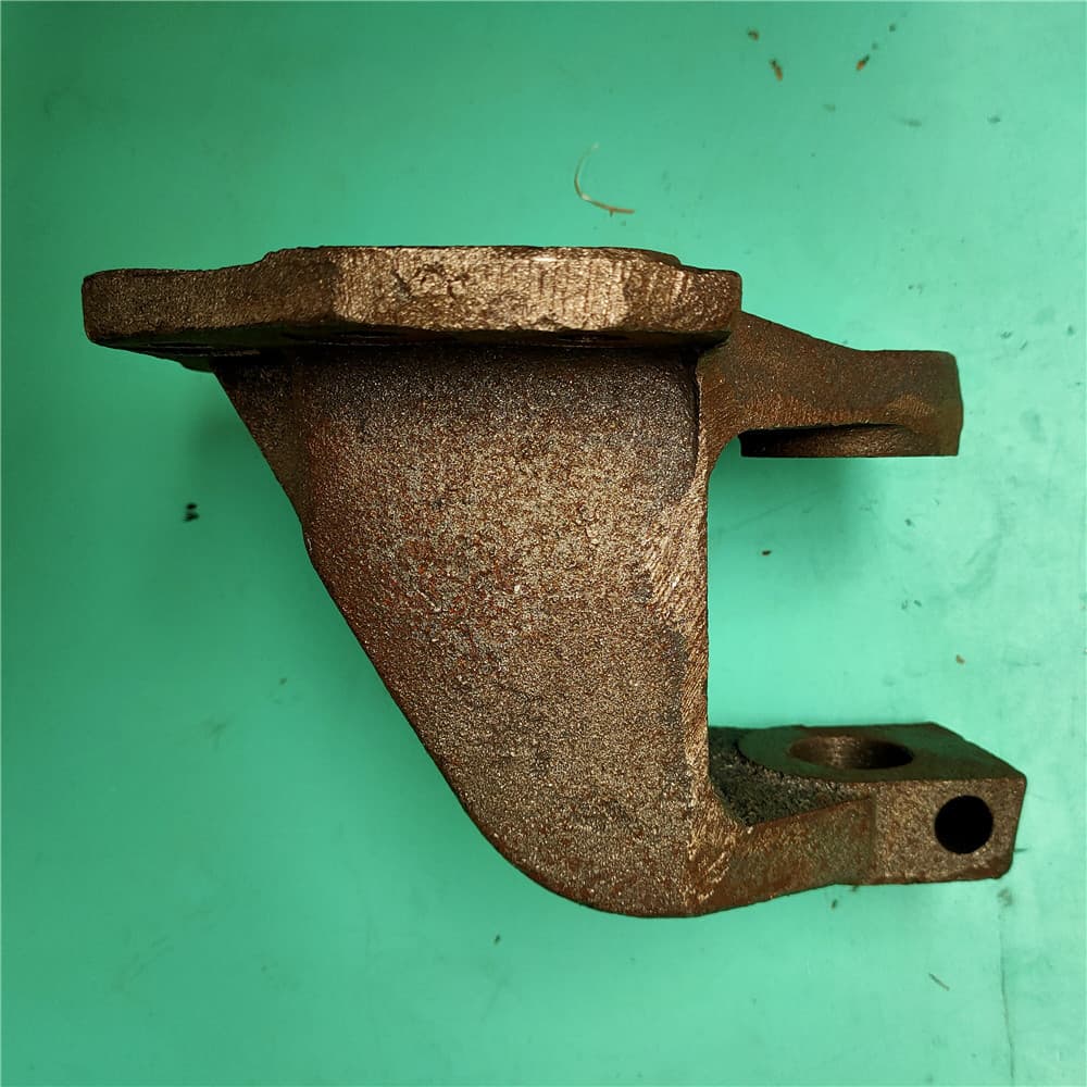 Rear leaf spring fixed end bracket