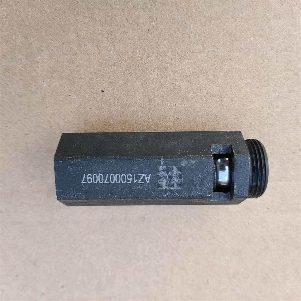 main oil pressure valve assembly