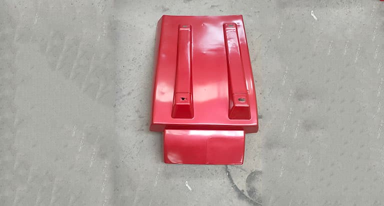 Right rear wheel fender