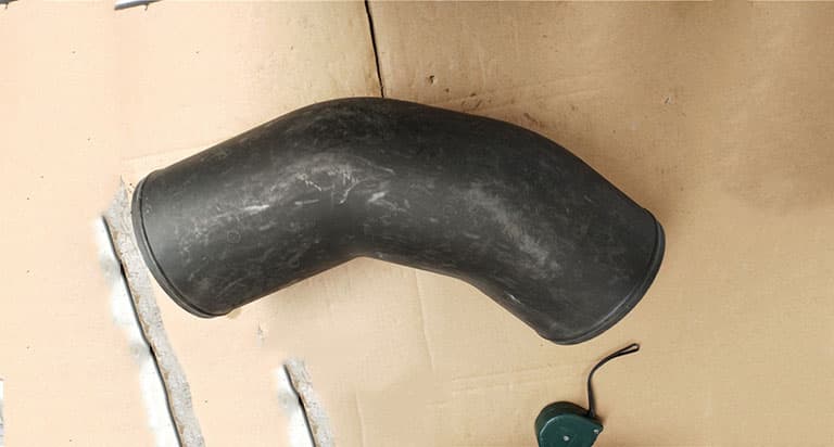 inlet air pipe