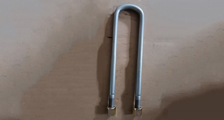 Задний лист весны U Bolt