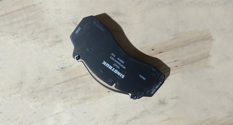 Disc brake pad set