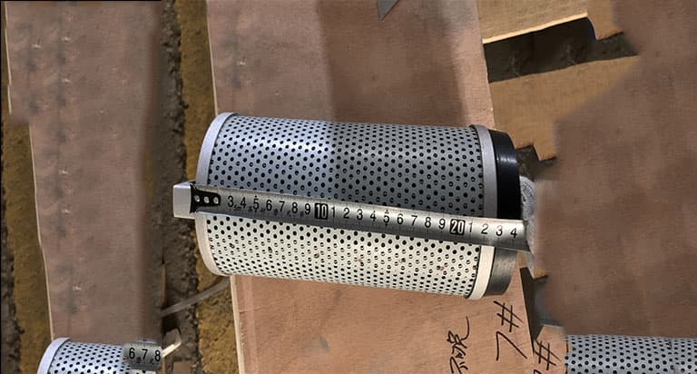 XCMG air filter EF-124D-S