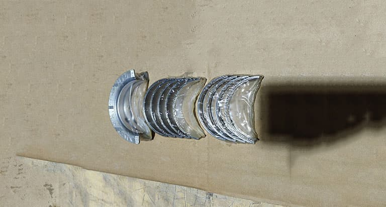 upper crankshaft bearing(коренной верхний)