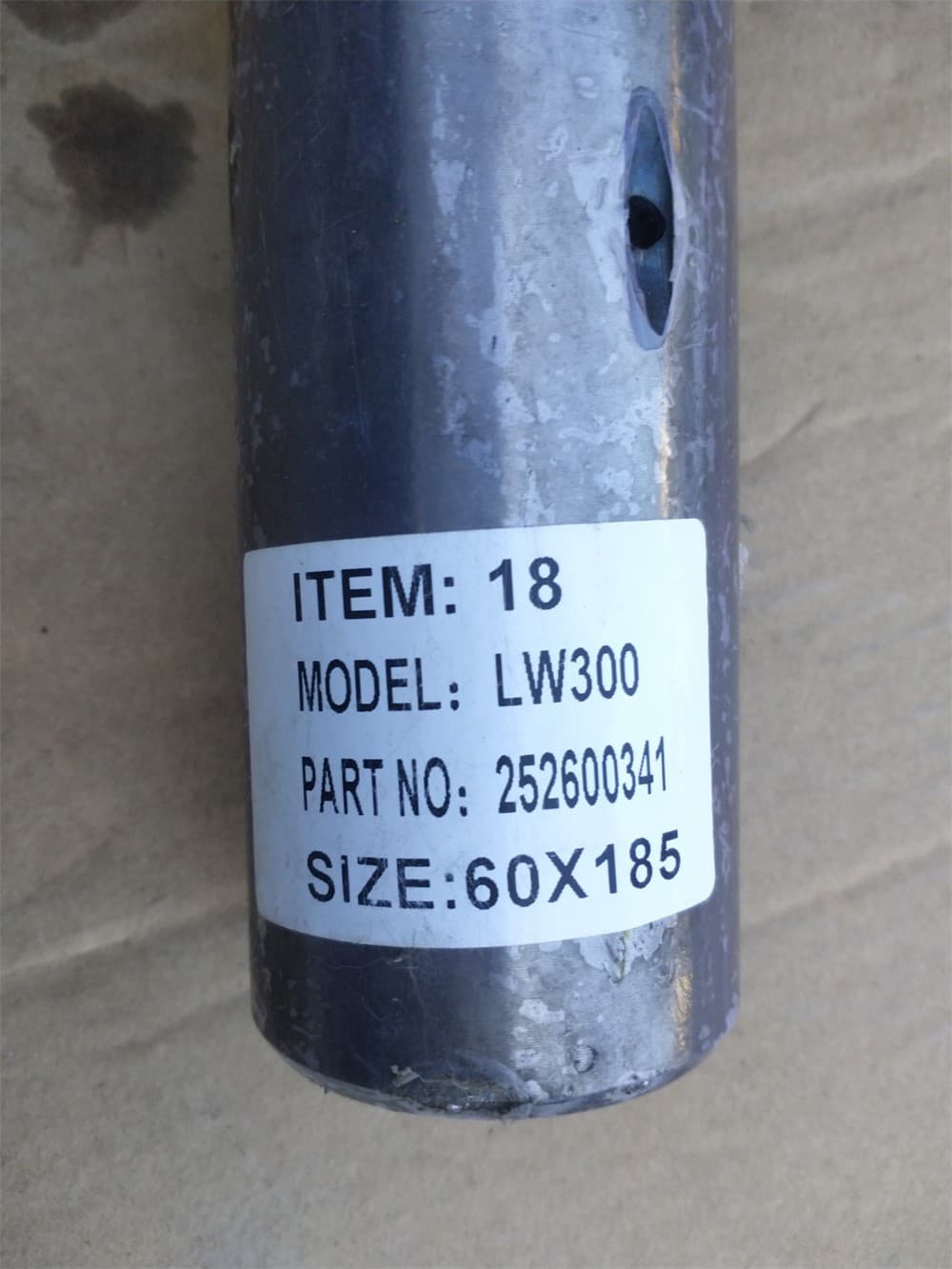 Палец OD60 L = 185/175