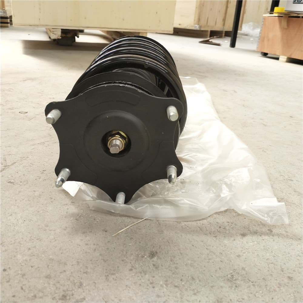 front and left shock absorber