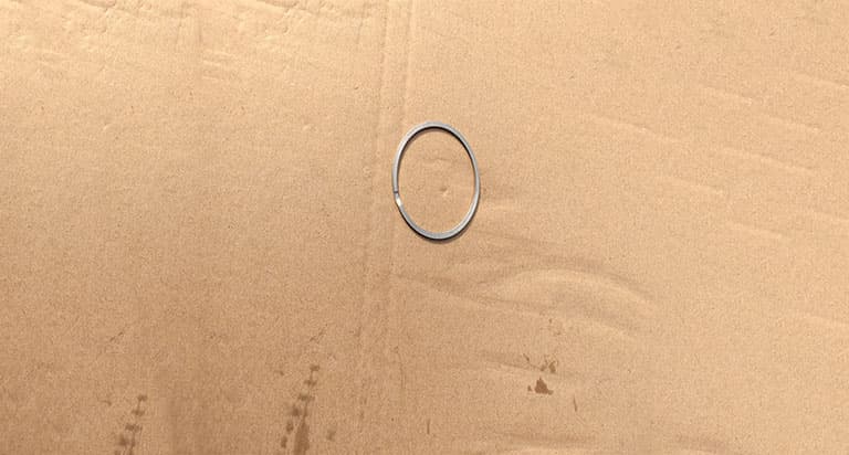 Exhaust pipe sealing ring