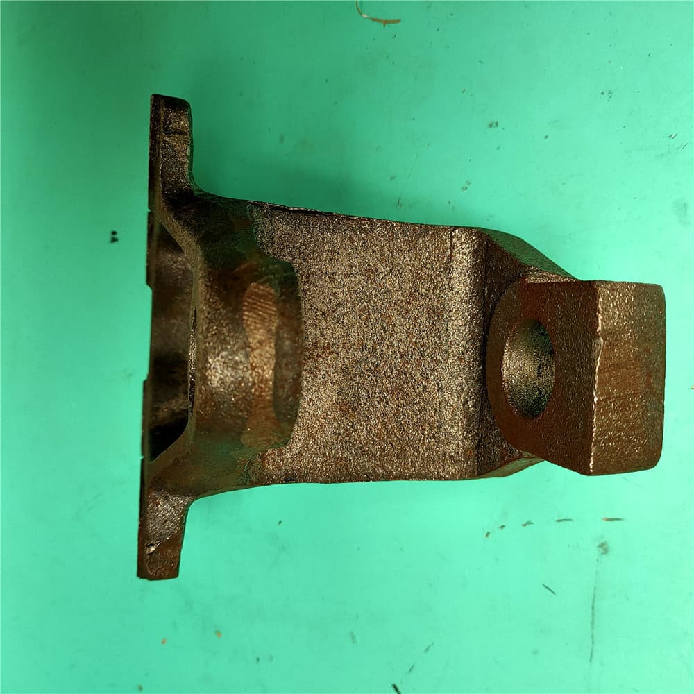 Rear leaf spring fixed end bracket