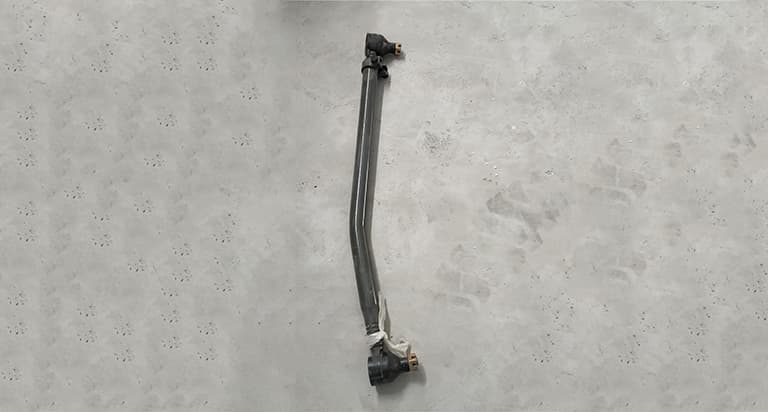 A7 steering straight rod assembly