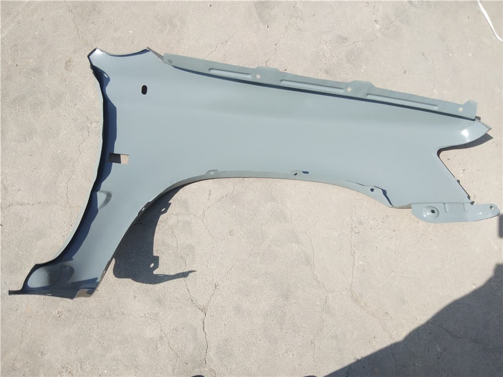 front and left fender
