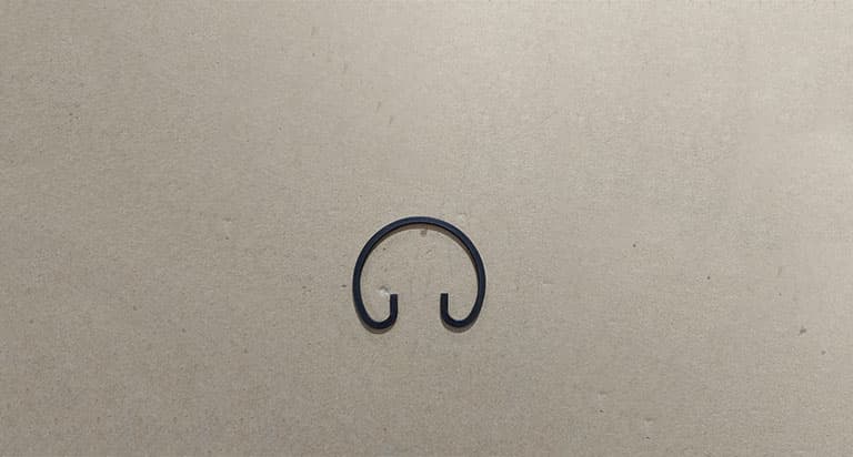 PISTON PIN RETAINING RING