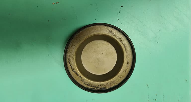 Intermediate shaft cover plate