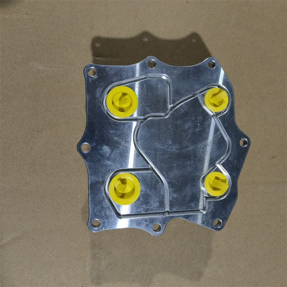 Oil cooler core