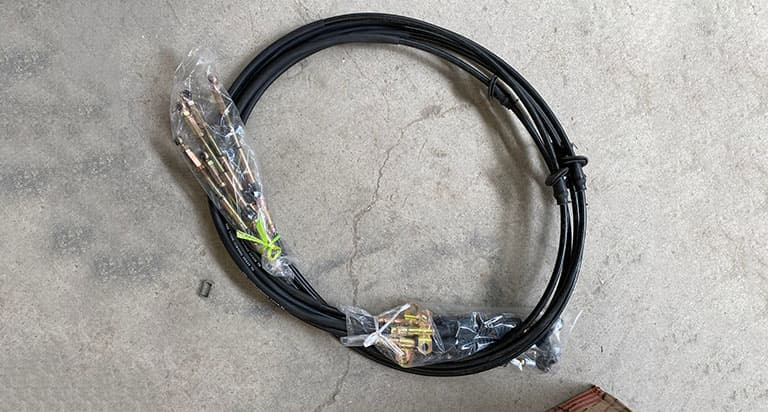 Gear shift flexible shaft