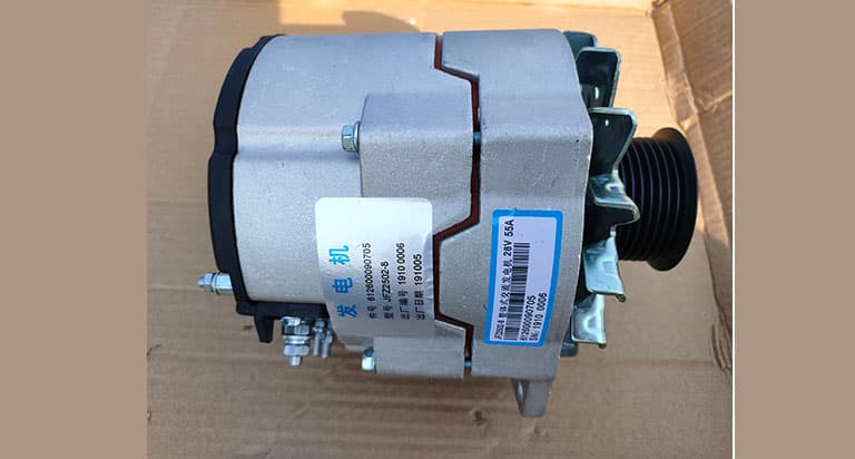 SHAANXI Генератор WD10 JFZ2502-8 (8 руч.) 28V, 55A 612600090705