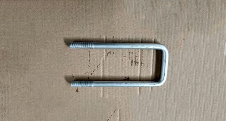 Front spring riding bolt