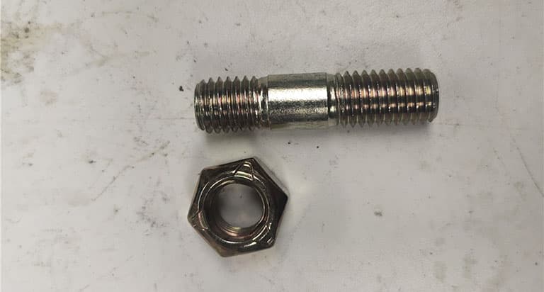 double ended thread bolt M10X25