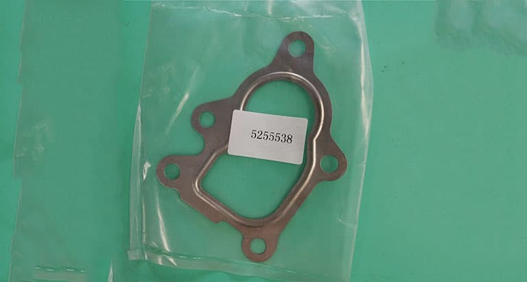 Supercharger tube gasket