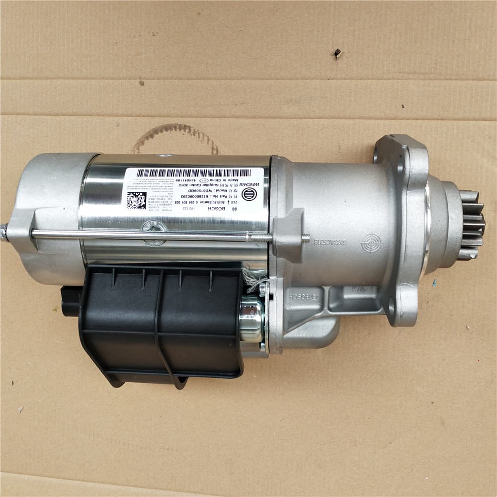 SHAANXI Стартер z=11 с редуктором 24V 612600090561
