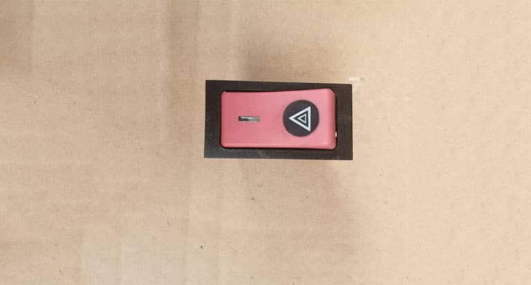 Emergency alarm switch