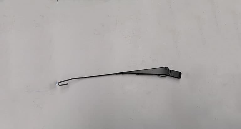 scraper arm assembly