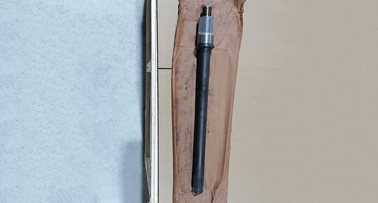 Through shaft