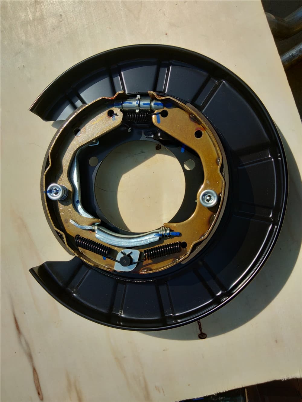 rear and left brake device HOVER