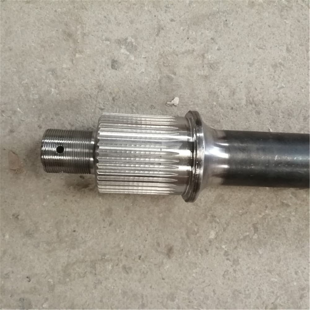 Through shaft