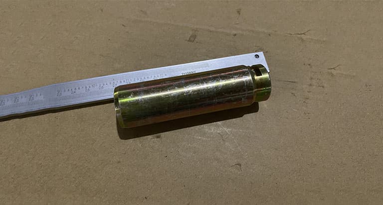 T5G front brake shoe spring pin
