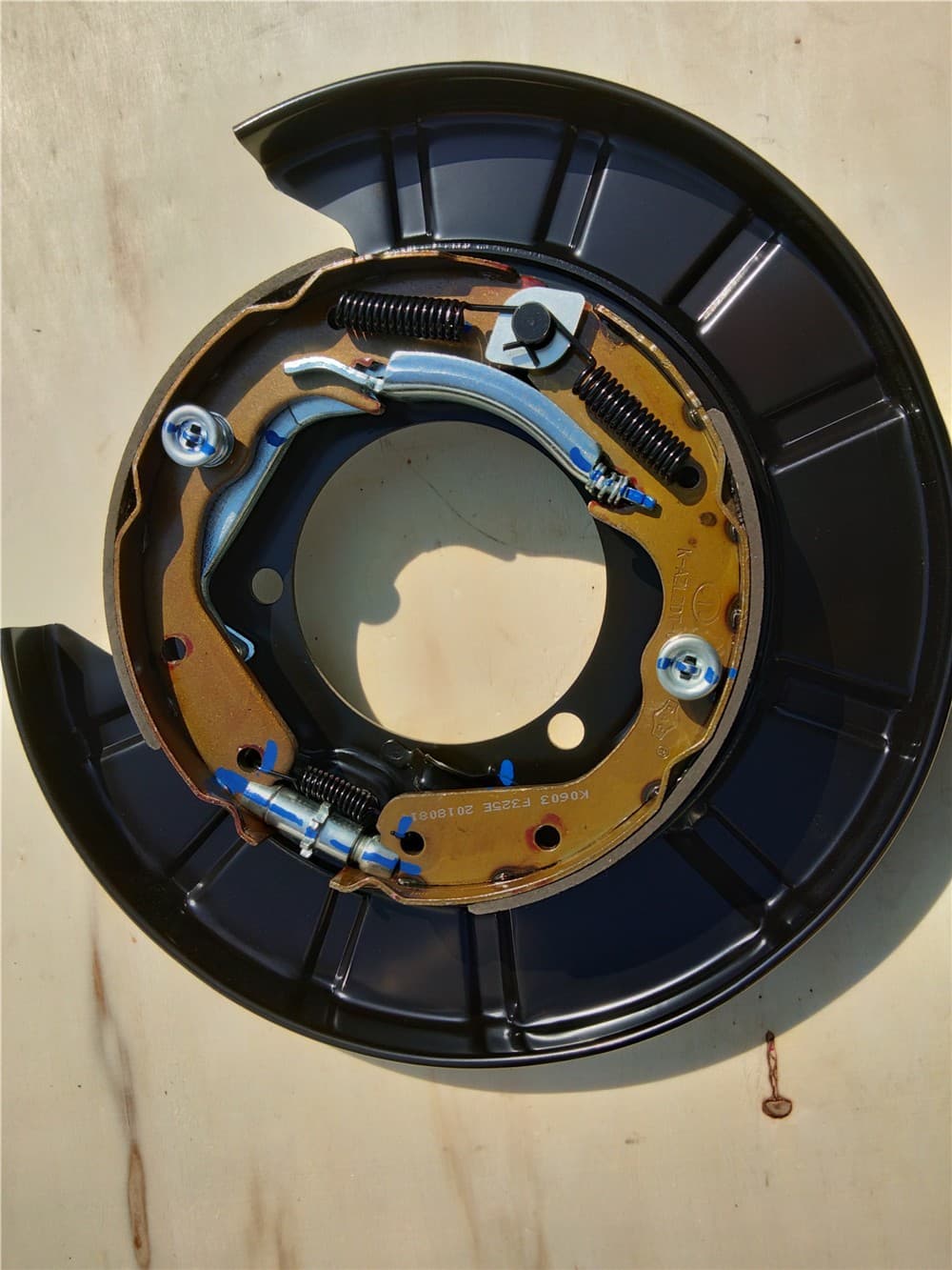 rear and right brake device HOVER