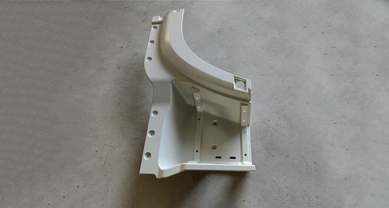 SHAANXI fender front section L DZ14251240011-WX