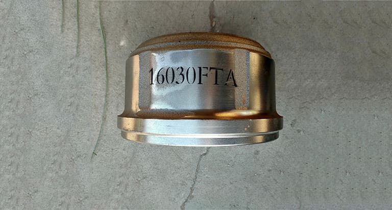 Rear brake drum