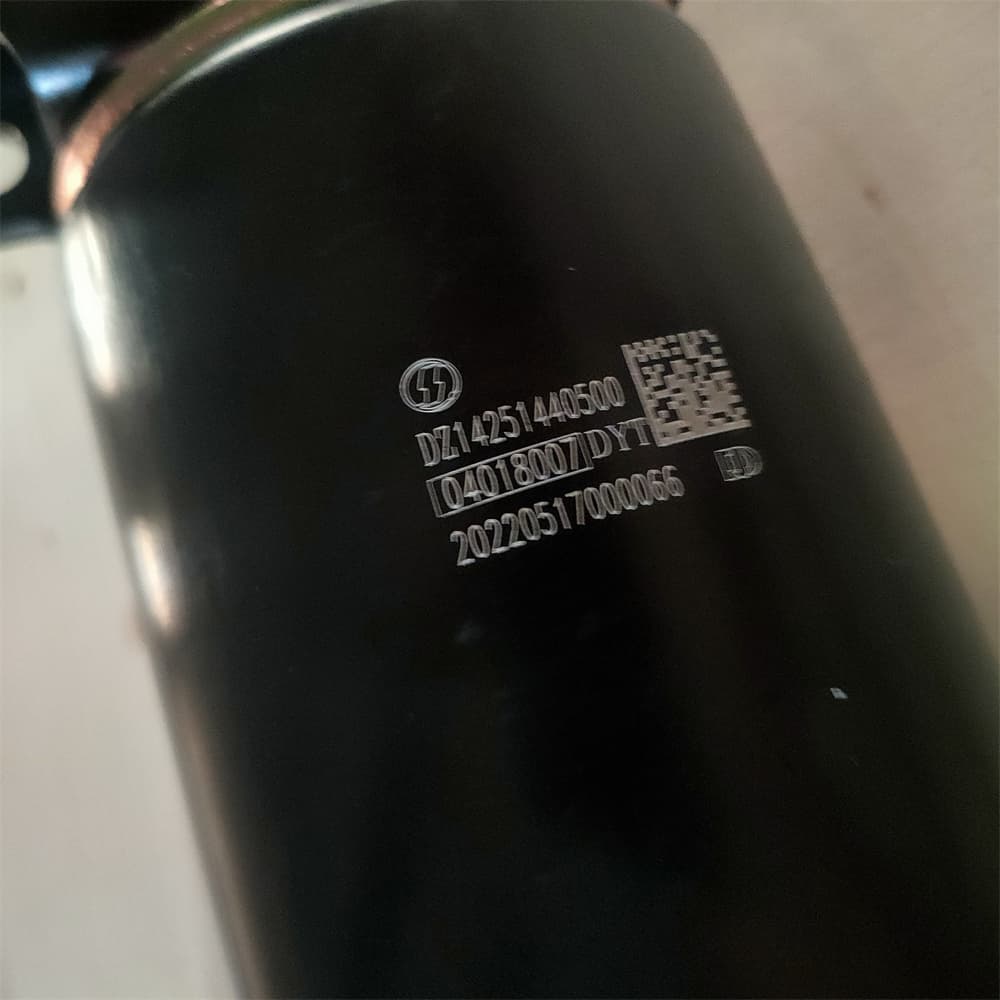 Rear suspension shock absorber