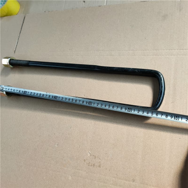 Rear spring riding bolt