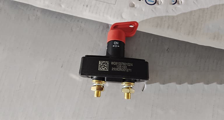 Main power switch