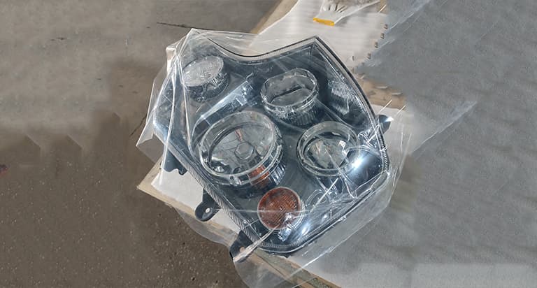 Left headlight